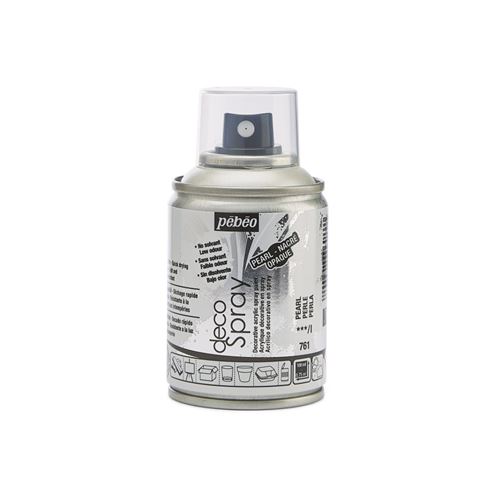  P&eacute;b&eacute;o A&eacute;rosol 100 Ml Peinture Opaque Permanente Faible Odeur Perle 