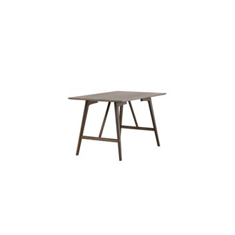 Table a manger fixe sans tiroir 6 personnes rectangulaire en Bois L 120 cm - 1