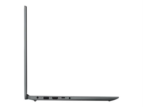 Lenovo IdeaPad 1 15IGL7 82V7 - Conception de charnière à 180 degrés - Intel Celeron - N4020 / jusqu'à 2.8 GHz - Win 11 Home - UHD Graphics 600 - 8 Go RAM - 256 Go SSD NVMe - 15.6" TN 1920 x 1080 (Full HD) - Wi-Fi 6 - gris nuage - clavier : Italien