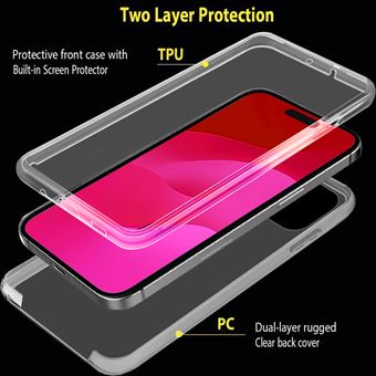 Coque iPhone 14 Pro Max - Gel souple avec vitre de protection caméra MagSafe - Rose - Acheter