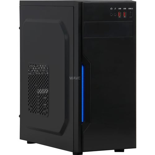 Inter-Tech ATX B-42 - Gehäuse - Miditower - Schwarz