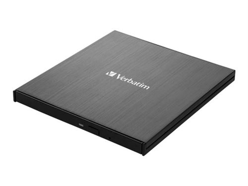 Verbatim Slimline - Lecteur de disque - BDXL Writer - 6x/4x - SuperSpeed USB 3.1 Gen 1 - externe