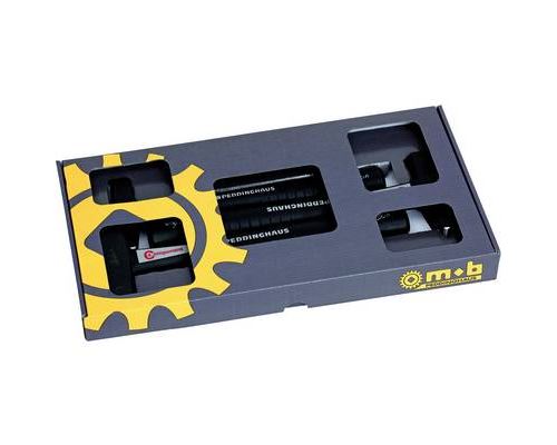Peddinghaus 5039990358 Carbotec Ball-peen Hammer Set 300-500-800g