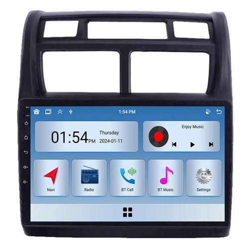 Autoradio RoverOne® Bluetooth CarPlay 2 Din 6Go RAM 128Go ROM pour Kia Sportage 2 2007-2009