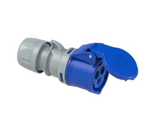 Non Communiqué Gris Femelle Cee-Cara 16 A 3 Pôles Pce Pc Electric 213-6Tt 230 V Bleu,