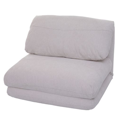 Mendler Beige Fauteuil-Lit Design - Image 3