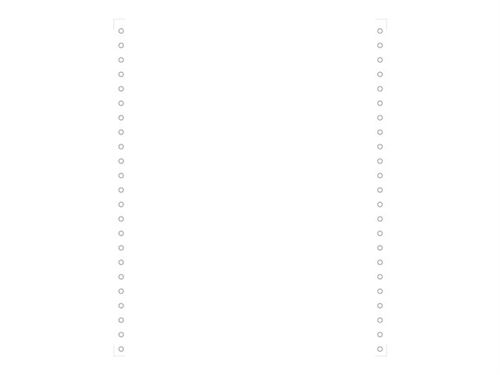 Exacompta - Blanc - 240 x 296.3 mm - 80 g/m² - 2000 feuille(s) papier en accordéon
