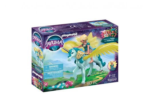 70809 Playmobil Ayuma Crystal Fairy Licorne