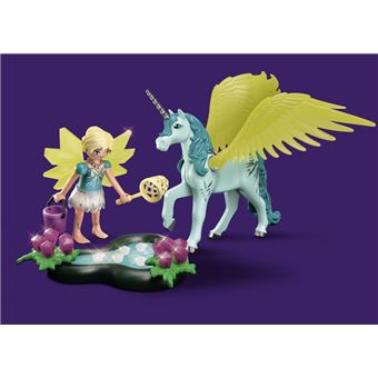 70809 Playmobil Ayuma Crystal fairy licorne