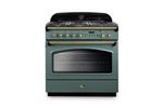 PIANO DE CUISSON CLASSIC FX TAB GAZ 90 CM VERT MINERAL MAT LAITON