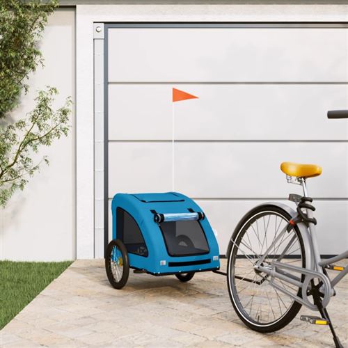 Comparer les prix de vidaXL Remorque vélo - Bleu