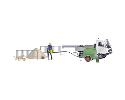 Hako Multicar avec compresseur et marteau pneumatique H0 Busch 7904