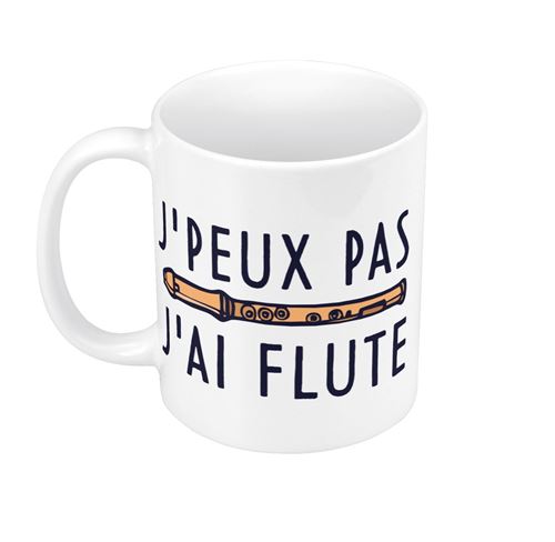 Mug céramique - J'peux pas j'ai la floume – Encre et Créations