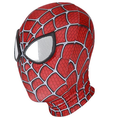 0€01 sur Masque de Déguisement de Super-Héros Cosplay Spiderman Miles  Morales Noir - Accessoire de déguisement - Achat & prix