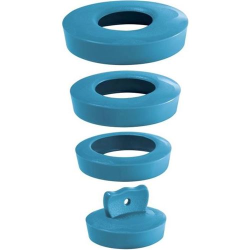 Non Communiqué Bleu Wirquin Bouchon Universel Turquoise