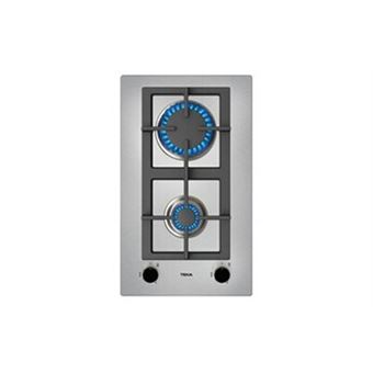 Table a gaz de ville modulable en 30cm, Bruleurs de haute efficacite, Securite par thermocouple integre dans le bruleur individuel, Auto-allumage integre dans le bruleur et actionne par chaque commande, Grilles larges en fonte, 2 zones de cuisson