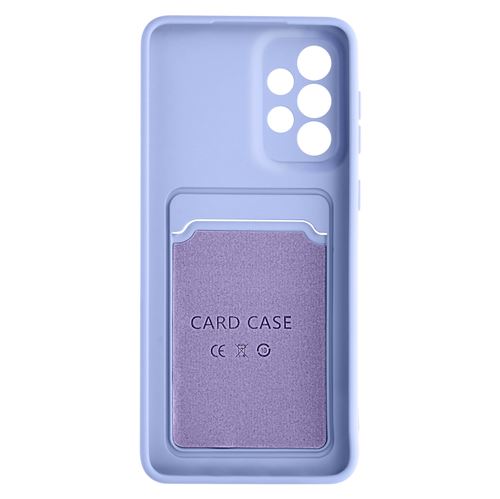 8€45 sur Coque pour Samsung Galaxy A33 5G Silicone Souple Porte-carte Fine  Légère Forcell Violet - Coque et étui téléphone mobile - Achat & prix