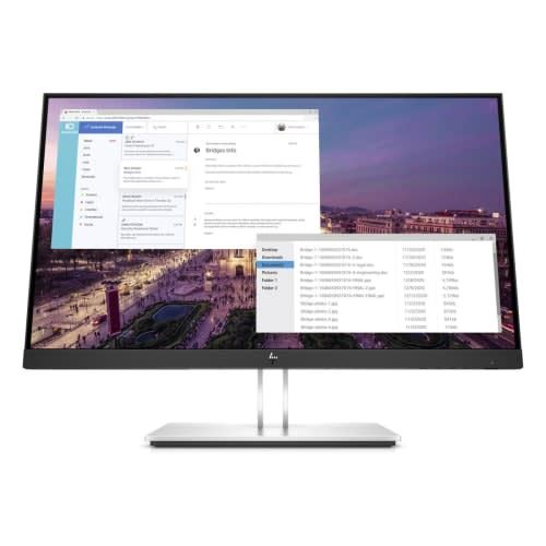 Écran PC HP E23 G4 9VF96A3#ABB 23 FHD LED IPS 60Hz VGA DisplayPort Noir