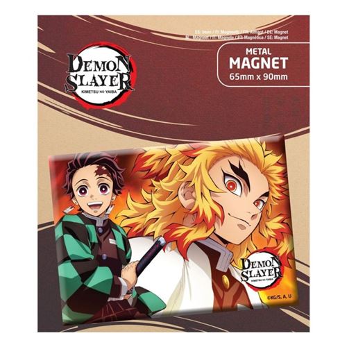 Non Communiqué Aimant Demon Slayer Kimetsu No Yaiba Tanjiro Et Kyojuro