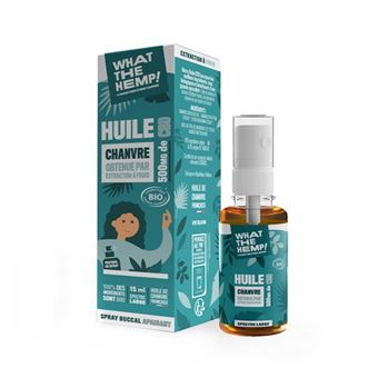 Spray buccal au CBD What The Hemp - 1