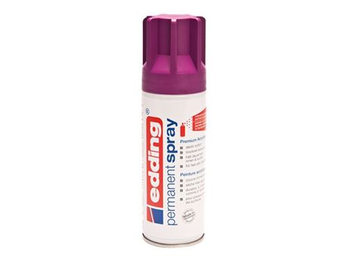 edding Premium 5200 - Peinture en spray - peinture acrylique - fruit rouge - mat - 200 ml