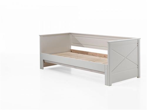 lit capitaine PINO extensible - couleur blanc