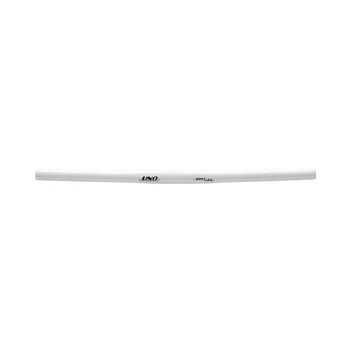 Guidon de vélo UNO série Flat bar - 580 mm - Ø25,4 Blanc