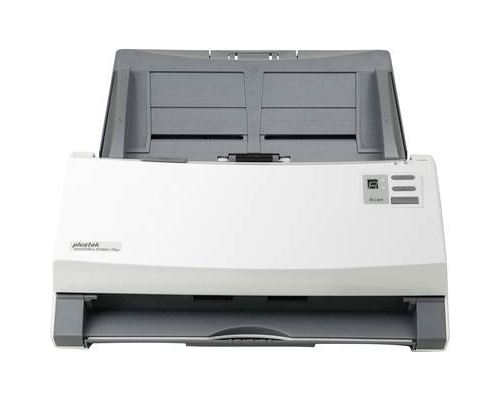 Plustek SmartOffice PS406U Plus Scanner ADF 600 x 600 DPI A4 Gris, Blanc