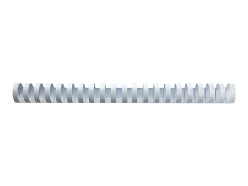 GBC CombBind - 22 mm - 21 anneaux - A4 (210 x 297 mm) - 195 feuilles - blanc - 100 unités peigne de reliure en plastique - pour P/N: 2101435, 4400399, IB271106, IB271717