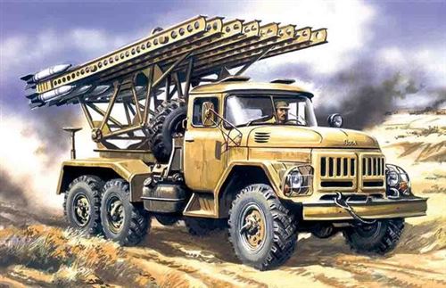 Bm-13-16 Raketenwerfer - 1:72e - Icm