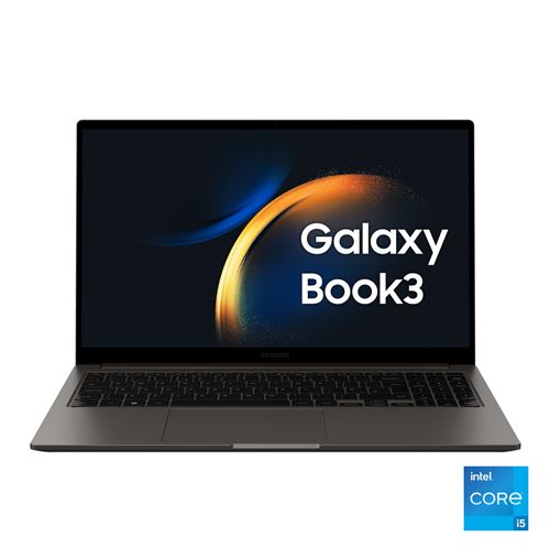 Samsung Galaxy Book3 NP750XFGA-EXP Intel® Core™ i5 i5-1335U Ordinateur portable 39,6 cm (15.6") Full HD 8 Go LPDDR4x-SDRAM 512 Go SSD Wi-Fi 6 (802.11a
