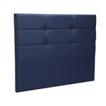 MERINOS Tête de lit Cozy chine bleu nuit 140cm (150cm finie)