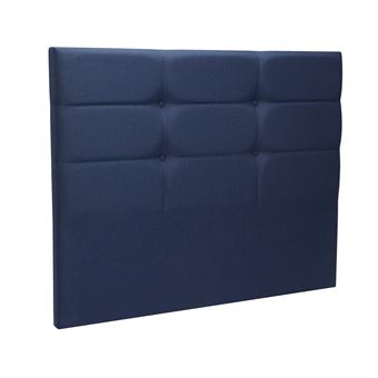 MERINOS Tête de lit Cozy chine bleu nuit 140cm (150cm finie)