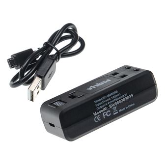 vhbw Chargeur USB de Batterie Compatible avec Sony Cybershot DSC