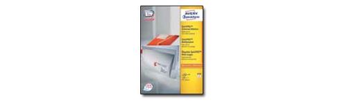 Avery Megastar - Papier - mat - auto-adhésif permanent - blanc - 48.5 x 25.4 mm 4000 étiquette(s) (100 feuille(s) x 40) étiquettes