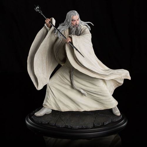 Statuette Weta - Le Hobbit : La Bataille des Cinq Armees - Saruman le Blanc a Dol Guldur