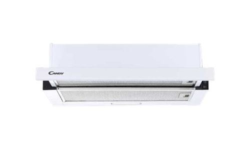 Candy CBT625/2W - Hotte - Téléscopique - largeur : 60 cm - profondeur : 43 cm - blanc