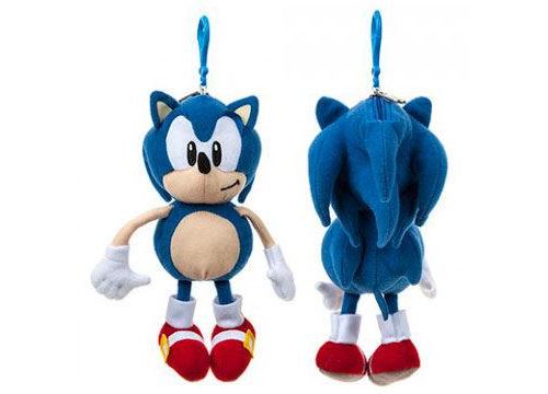 Sac à main Sonic Classic en peluche 20cm