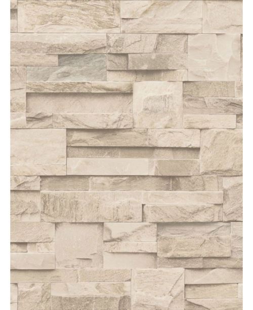 Ardoise Papier peint Muriva Beige