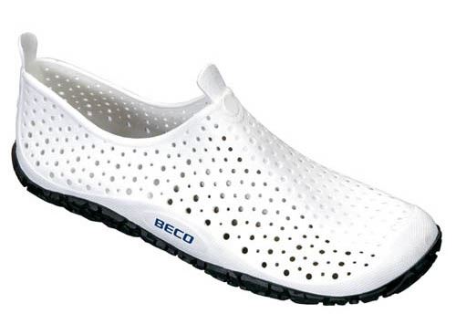 Beco chaussures d'eau plastique unisexe blanc taille 39
