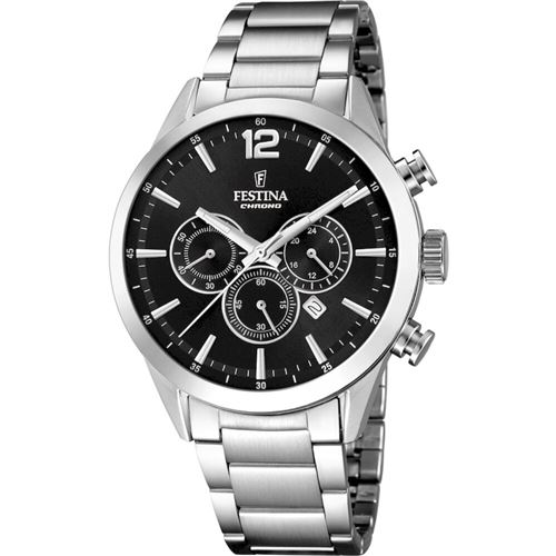 Montre homme Festina F20343-8 - Bracelet Acier