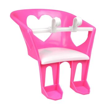 Siege Poupee Velo Enfant Fille EIRONA Siu00e8ge De Poupu00e9e De Vu00e9lo Pour Enfant Avec Autocollant DIY Pour Filles, Siu00e8ge De Poupu00e9e De Porte Bebe Velo Enfant