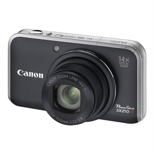 デジタルカメラ Canon PowerShot SX210 IS #2709 Canon Powershot SX210 IS Noir - Appareil photo compact - Achat