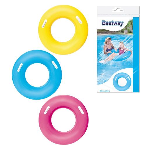 Flotteur géant avec poignés 91 cm - 3 couleurs