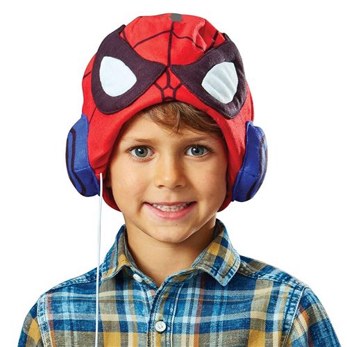 Spider-Man-Chapeau-casque audio - les meilleurs écouteurs pour les enfants hyper branchés