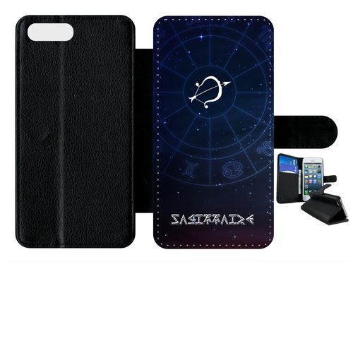 Etui À Rabat Apple Iphone 7+ Plus Signe Astrologique Sagittaire