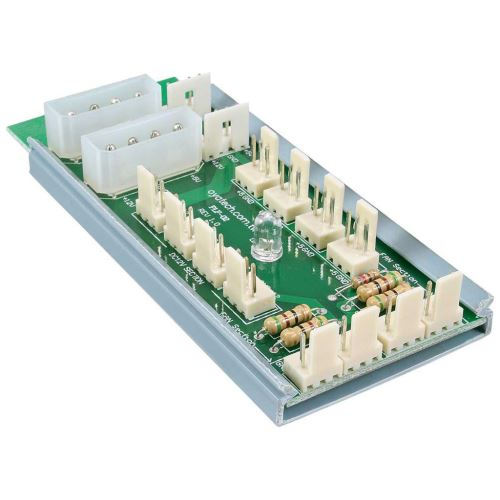 Mini Baybus - 12 ports Molex 3 broches - 5/7/12V