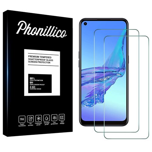 Verre Trempé pour Oppo A53 / A53S [Pack 2] Film Vitre Protection Ecran Ultra Resistant Phonillico®