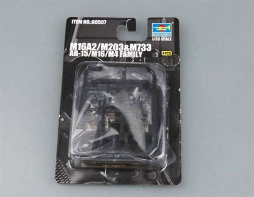 Ar-15/m16/m4 Family M733 - 1:35e - Trumpeter