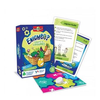 Jeu de cartes Bioviva Enigmes Fruits et Légumes